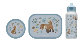 Lunchset Mepal Campus (Pop up + Lunchbox + Fruitbox) Forest Friends 400ml + 750ml + 300ml