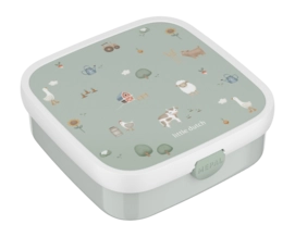 Food Container for Children Mepal Bento Campus Large Little Farm 1300 ml