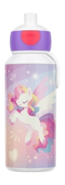Drinkfles voor Kinderen Mepal Pop-Up Campus Unicorn Glow 400 ml