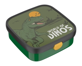 Food Container for Children Mepal Bento Campus Large Dino 1300 ml
