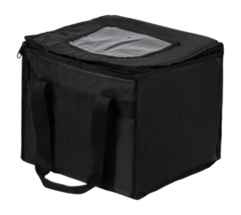 Sac Isotherme Steamy Food Delivery Bag Black Medium 25L