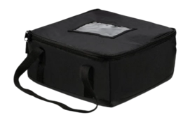 Sac Isotherme Steamy Food Delivery Bag Pizza Black 29L
