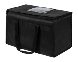 Sac Isotherme Steamy Food Delivery Bag Black Large 39L