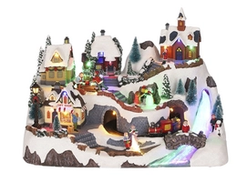 Luville Village Scenery Adapter Included