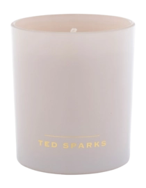 Candela Profumata Ted Sparks Demi 60 ore, Pera e Gardenia, Avorio