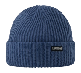 Bonnet Poederbaas Unisexe Royal Rib Blue