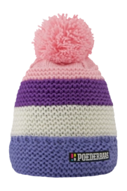 Bonnet Poederbaas Unisexe Classic Colorful 2.0 Lila