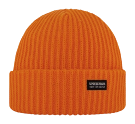 Beanie Hat Poederbaas Royal Rib Orange