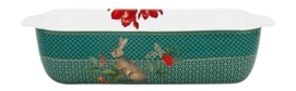 Ovenschaal Pip Studio Winter Wonderland Bunny Rectangular Green