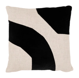 Zierkissen Urban Nature Culture Arc Black Natural (45 x 45 cm)