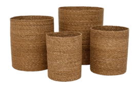 Mand Urban Nature Culture Cesti Brown (Set van 4)