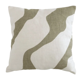 Sierkussen Urban Nature Culture Flusso Moss Stone (45 x 45 cm)