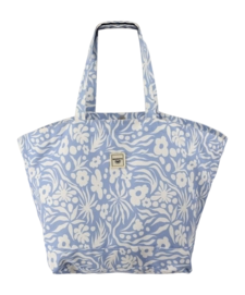 Tragetasche Brunotti Tamra Damen Floral Swirl Aqua Bluebell