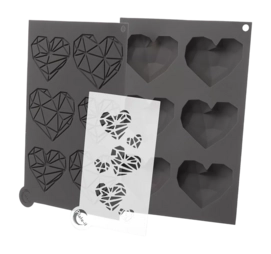 Garneermallen Plate-It Love at First Bite (3-delig)
