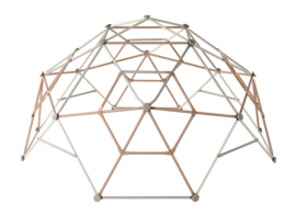 Speeltoestel Exit Metal Climbing Dome 300 cm - Pastel