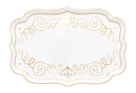 Dienblad Pip Studio Royal Winter White 26 x 18 cm