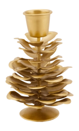 Kandelaar Pip Studio Pinecone Gold 11 cm