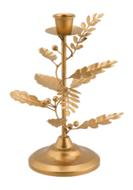 Kandelaar Pip Studio Leaves Gold 21,5 cm