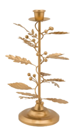Kandelaar Pip Studio Leaves Gold 27 cm