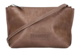 Schultertasche Shabbies Amsterdam Festival Leather Bag Damen Camel