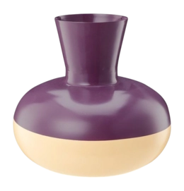 Vaas vtwonen Metal Round Purple-Pale Pink 23 x 21 cm