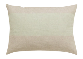 Coussin Décoratif vtwonen Rectangular Horizontal Stripe Aqua 50 x 70 cm
