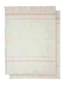 Theedoek vtwonen Natural 50 x 70 cm (Set van 2)