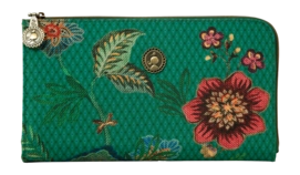 Toilettas Pip Studio Cece Fiore Cosmetic Zipper Pouch Green