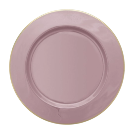Plate Pip Studio Lily & Lotus Metal Lilac 32 cm (Set of 2)