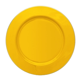 Assiette Pip Studio Chic Metal Yellow 32 cm (Lot de 2)
