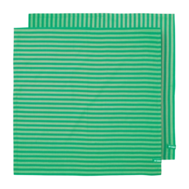Geschirrtuch Pip Studio Stripes Green 65 x 65 cm (2er-Set)