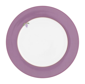 Dinner Plate Pip Studio Lily & Lotus Uni Lilac 26.5 cm (Set of 6)