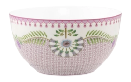 Bowl Pip Studio Lily & Lotus Tiles Lilac 15 cm (Set of 6)