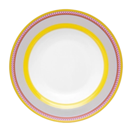 Deep Plate Pip Studio Chique Stripes Yellow 23.5 cm (Set of 6)