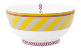 Kom Pip Studio Chique Stripes Yellow 18 cm (Set van 2)