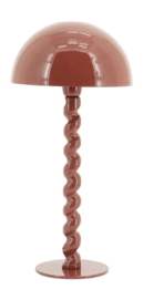 Tafellamp By-Boo Table lamp Luox Coral Red 25