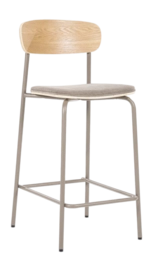 Barstoel By-Boo Barstool Skola - Taupe