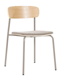 Stoel By-Boo Chair Skola - Taupe