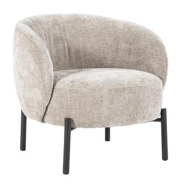 Fauteuil By-Boo Lounge chair Oasis - Taupe