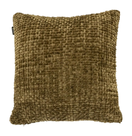Sierkussen By-Boo Pillow Hyde - Mustard (50 x 50 cm)