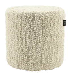 Puff-Sitzkissen By-Boo Stool Vista Small - Off-White
