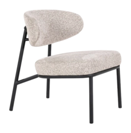 Loungestoel By-Boo Jari Beige