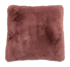 Sierkussen By-Boo Mosa Burgundy (50 x 50 cm)
