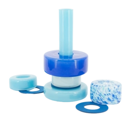 Vase By-Boo Golas Blue Vase