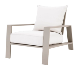 Tuinstoel Eichholtz Outdoor Belle Vue Sand Sunbrella Canvas