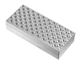 Opbergbox Eichholtz Box Chaya Silver Finish