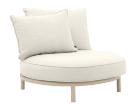 Tuinstoel Eichholtz Outdoor Laguno Sand Lewis Off-White/Grey
