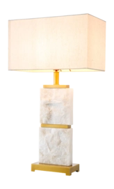 Tafellamp Eichholtz Newton L Antique Brass Finish Incl Shade