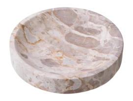 Schaal Eichholtz Bowl Moca Brown Marble