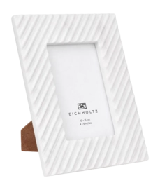Fotolijst Eichholtz Casale S White Marble 15 x 10 cm (Set van 4)